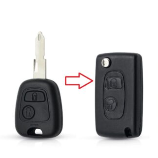 Преобразуваща кутийка за ключ за Пежо с перо NE73