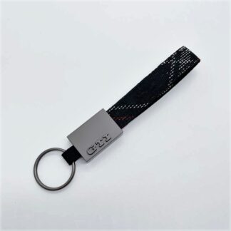 GTI ключодържател Volkswagen от цинкова сплав и текстил – релефен надпис GTI